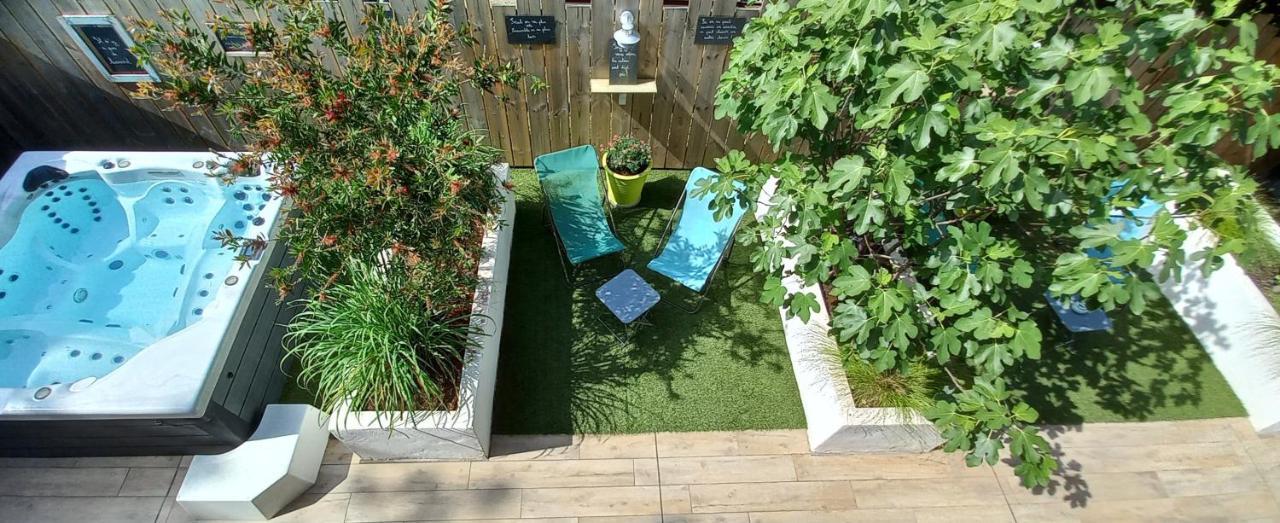 Chambre Chez L'Habitant Avec Spa Et Petit-Dejeuner En Lisiere De Foret Le Teich Ngoại thất bức ảnh